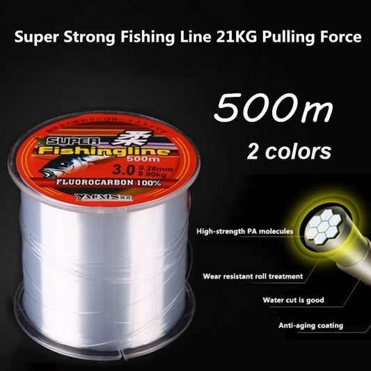 Fishing Line Super Strong Nylon Not Fluorocarbon Tackle Non-Linen Multifilament  Fishing Line