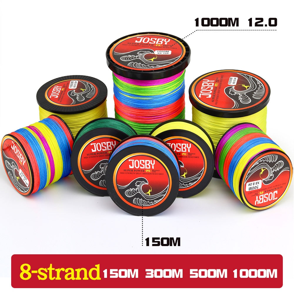 Fly Fishing Line 8 Strand PE Carp Braided Wire