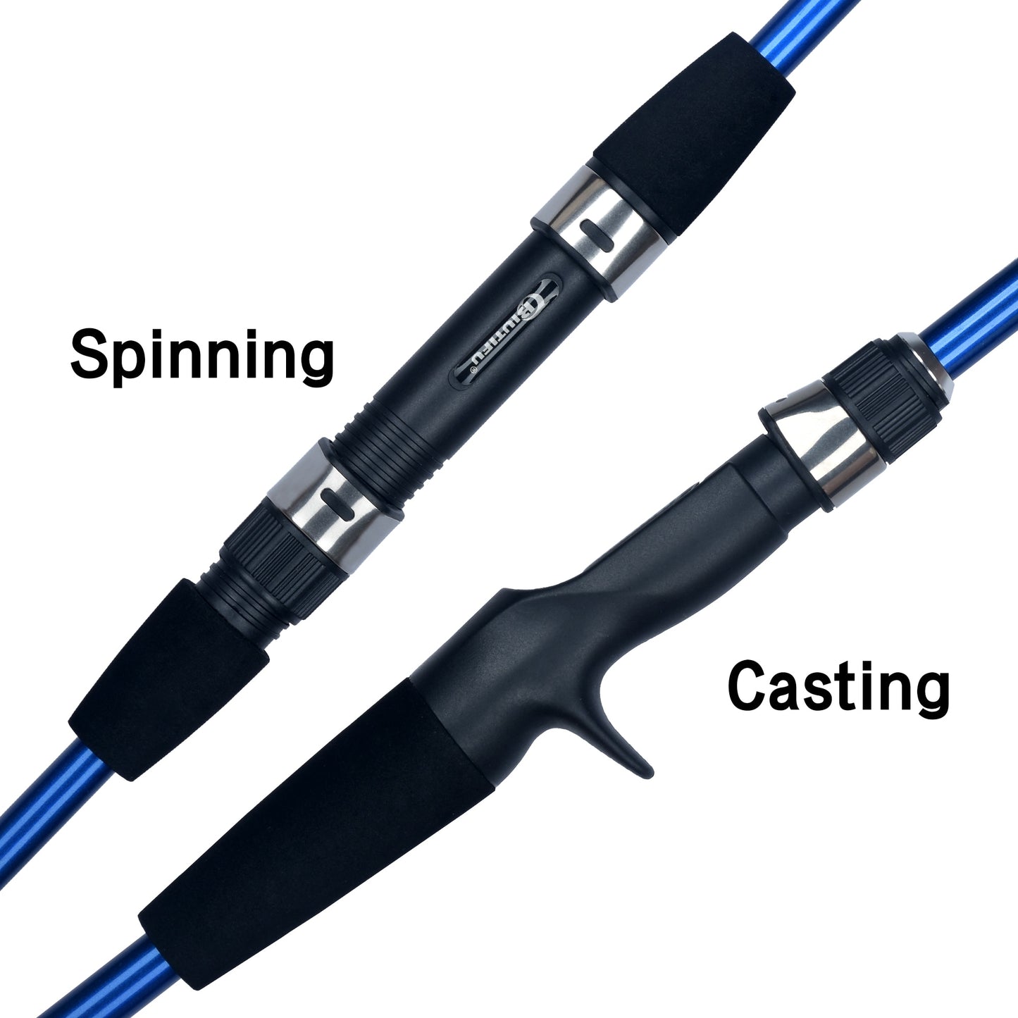 Baitcasting Spinning Mini Fishing Rod 4/5  Section 1.8/2.1mTravel Carbon Casting Weight 5-20g Fast Ultralight Lure Pole