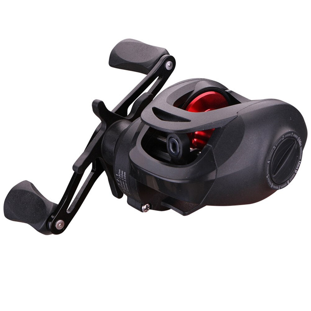 Magnetic Braking System Fishing Wheel Ultra Smooth Bait Casting Reel 7.1:2 High Speed 18+1